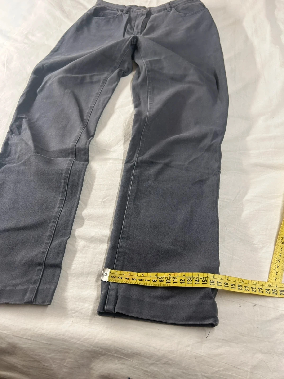 Cama®u high-waisted grey jeans size 38 – photo 6